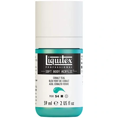 Afbeelding van Liquitex Professional Acryl Soft Body 59 ml Kobaltgroen Pale ROW
