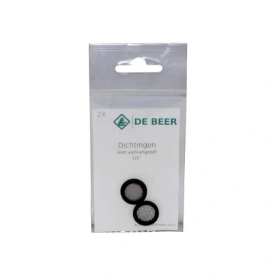 Afbeelding van De Beer vuilvangzeef verpakking van 2 stuks 24