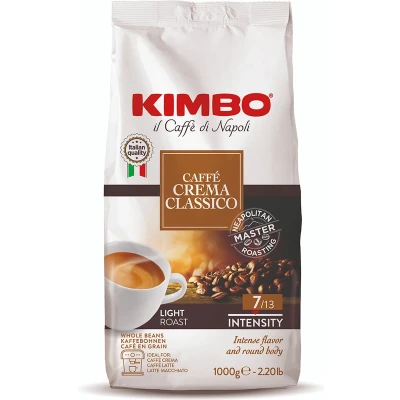 Afbeelding van 5 korting met code Kimbo Caffè Crema Classico koffiebonen 1 kg