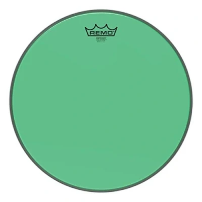 Afbeelding van Remo Emperor Colortone Green 14&quot; Tom vel
