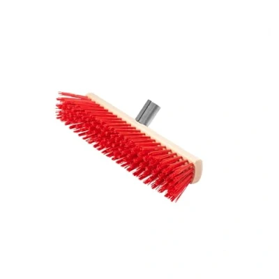 Afbeelding van ToM PaR Balai de Rue Industriel Large avec Support Manche en métal sans d&#039;intérieur Jardin Grand Terrasse Garage 40 cm