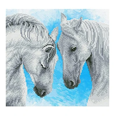 Afbeelding van Horse Prayer Voorbedrukt Borduurpakket Needleart World