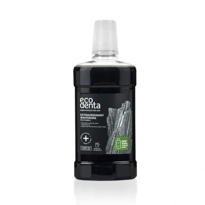 Afbeelding van Ecodenta Mondwater Houtskool 500ml