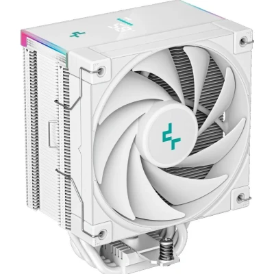 Afbeelding van DeepCool AK500S Digital WH Koeler voor processor 68.99 cfm 500 1850 omw/min. 28 dBA RGB 4 pins PMW Intel LGA: 2066, 2011 v3, 2011, 1700, 1200, 115x AMD AM5, AM4 wit