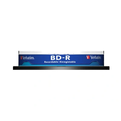 Afbeelding van Verbatim BD R SL 25GB 6x SP WHITE BLUE SURFACE Rohling