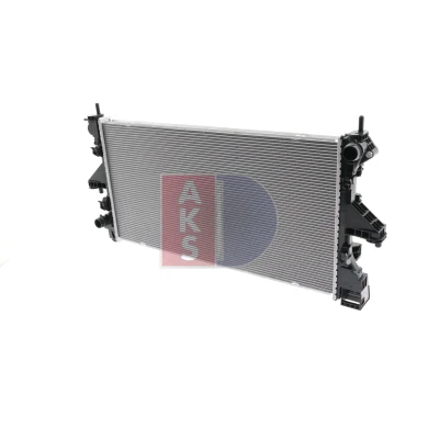 Afbeelding van AKS DASIS 080136N Radiateur Aluminium 780mm 395mm 32mm Koelribben gesoldeerd FIAT: Ducato III Van, Minibus, Platform / Chassis