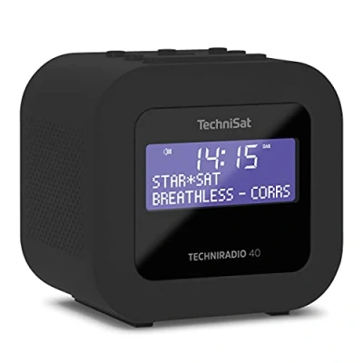 Afbeelding van Technisat TECHNIRADIO 40 compacte DAB+/FM wekkerradio zwart