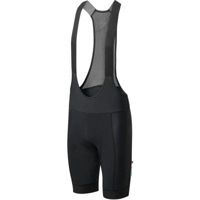Afbeelding van DANISH ENDURANCE fietsbroek met bandjes, 3D bekleding, shorts of voor heren, ademend en rekbaar, zwart., M