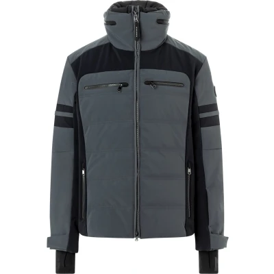 Afbeelding van Bogner Minho Softshell Winterjas Heren Darkgrey Black 54 Grijs Ski Jassen