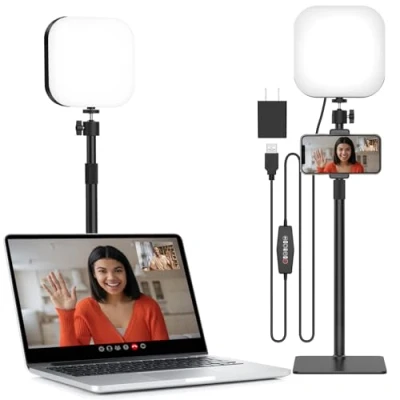 Afbeelding van Mojimdo Videoconferentielamp met standaard