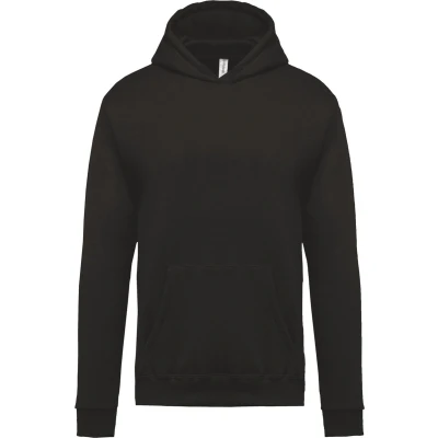 Afbeelding van Kariban Kindersweater met capuchon K477 Black
