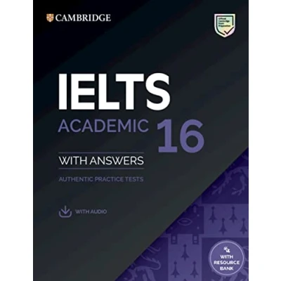 Afbeelding van IELTS 16 Academic. Student&#039;s Book with Answers downloadable Audio Resource Bank