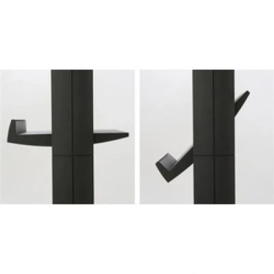 Image de paperflow porte prospectus corner easydisplays, gris/noir noir