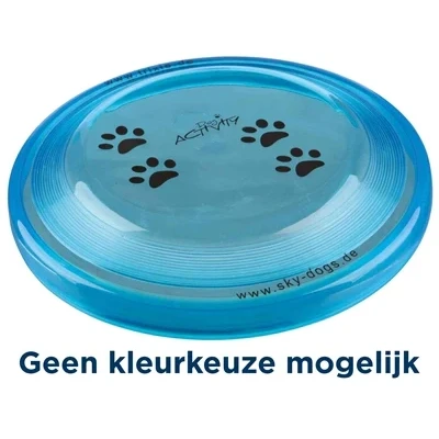 Afbeelding van Trixie Dog Disc Kunststof Geschikt Voor Wedstrijden Assorti 23X23X23 CM (404376)