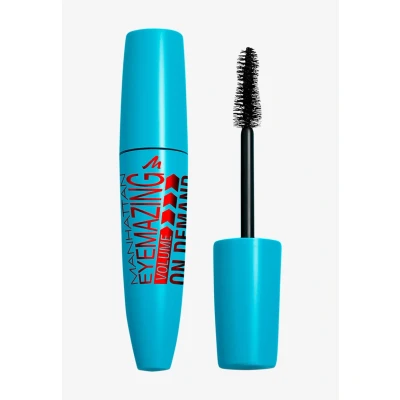 Afbeelding van Manhattan Cosmetics Eyemazing Volume ON Demand Mascara WP Mascara, Dames, Maat: One Size, 101n waterproof black