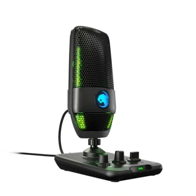 Afbeelding van ROCCAT Torch Zwart Microfoon voor studio&#039;s