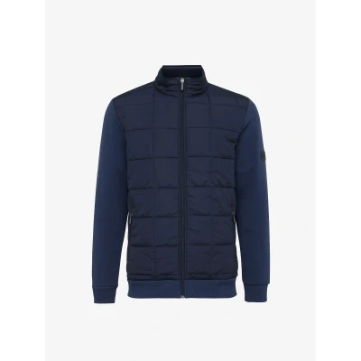 Afbeelding van Gentiluomo vest heren donkerblauw effen