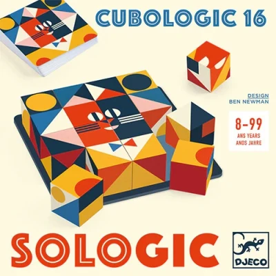 Afbeelding van Djeco geduldspel sologic cubologic 16