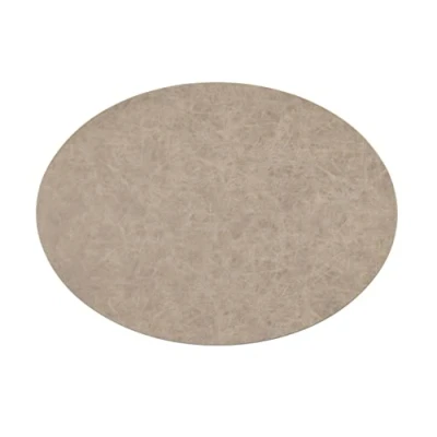 Afbeelding van Ovaal Placemat &quot;Truman&quot; Taupe