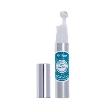 Image de Polåar Roll On Défatigant Regard Instantané Icy Magic au Ginseng de Sibérie Contour des Yeux Anti poches, cernes, fatigue Bille métal Sans parfum, 92% naturel, Made in France 10 ml