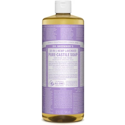 Afbeelding van Dr. Bronner&#039;s Vloeibare Zeep Lavender 945 ml
