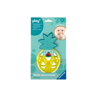 Afbeelding van Ravensburger PLAY+ Ananas sensorische bal 6 maanden Franse versie 34013
