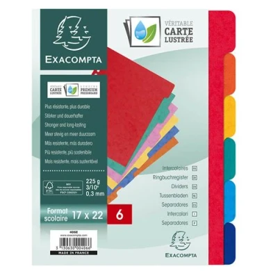 Image de EXACPTA JEU 6 INTERCA 17X22 CARTE