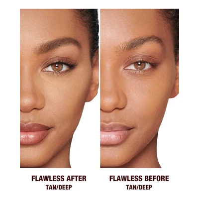 Afbeelding van Charlotte Tilbury Airbrush Flawless Finish Bright Powder Refill Poeder Navulling Tan / Deep