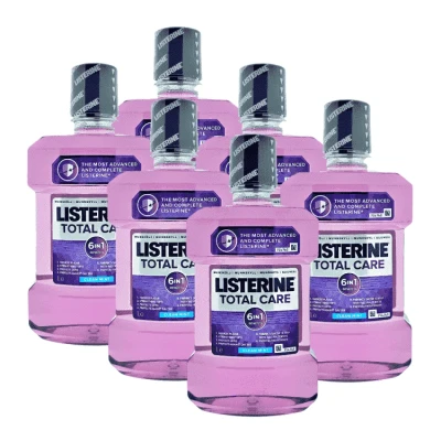 Afbeelding van Listerine Mondwater Total Care Voordeelverpakking 6x1000ml (Big Size)