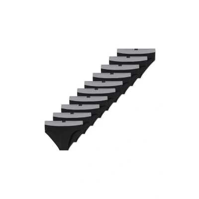 Afbeelding van Schiesser 10 PACK Slip, Heren, Maat: Medium, Schwarz