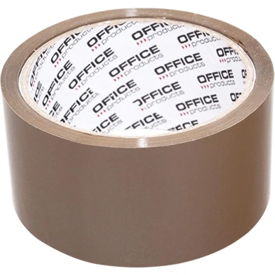 Afbeelding van Office Products verpakkingstape, ft 48 mm x 46 m, bruin 6 stuks