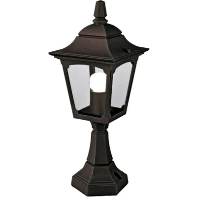 Afbeelding van Elstead Lighting Mini LED Tuin Pilaar Chapel 1X E27 Max 60W IP44 (Outdoor) Black