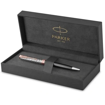 Afbeelding van Parker Sonnet Metal &amp; Grey Lacquer PGT BP