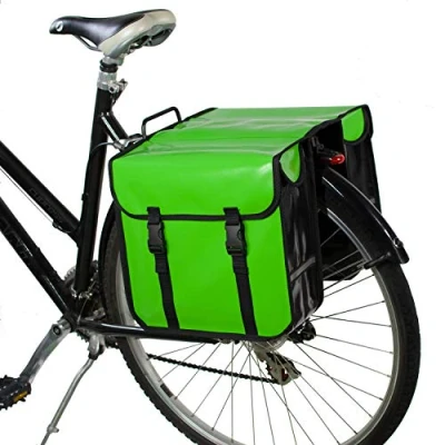 Afbeelding van BikyBag Classic CW Dubbele, waterdichte fietstas (limoengroen)