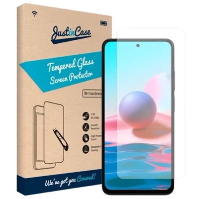 Afbeelding van Just in Case Gehard Glas Clear Screenprotector Xiaomi Redmi Note 10/Redmi 10S