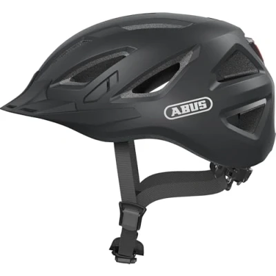 Afbeelding van Abus Urban I 3.0 Fietshelm LED achterlicht en insectenbescherming Velvet Black L