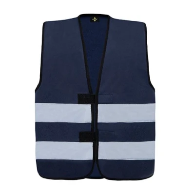 Afbeelding van Korntex Kids ́ Hi Vis Functional Safety Vest Aarhus KX100K Navy