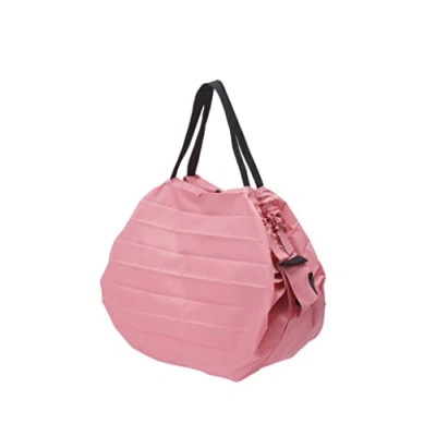 Afbeelding van Shupatto Japanse compacte boodschappentas M MOMO (perzik), Roze, 32 x cm, hedendaags, Modern