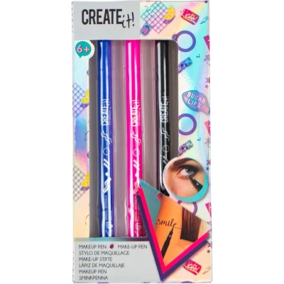 Afbeelding van Create It! Make up pennenset Poptastic meisjes 3 delig