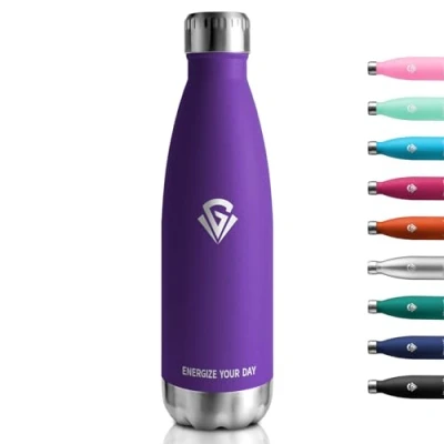 Afbeelding van Thermosfles, 750 ml, geschikt voor koolzuurhoudende dranken, BPA vrij, lekvrij, dubbelwandig, fitness, hardlopen, kantoor, kinderen, volwassenen, camping, koolzuurhoudend
