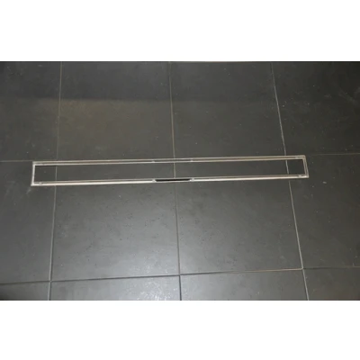 Afbeelding van Wiesbaden tegelrooster voor douchegoot 50 x 7 cm RVS