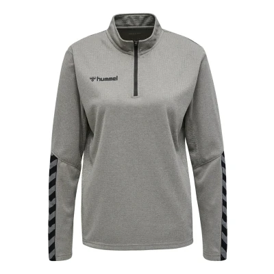 Afbeelding van Hummel Hmlauthentic Sweater, Dames, Maat: XS, Grey melange