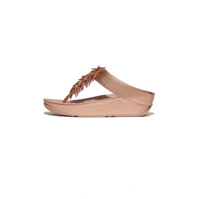 Afbeelding van Fitflop Teensandalen, Dames, Maat: 42, Roze Pu
