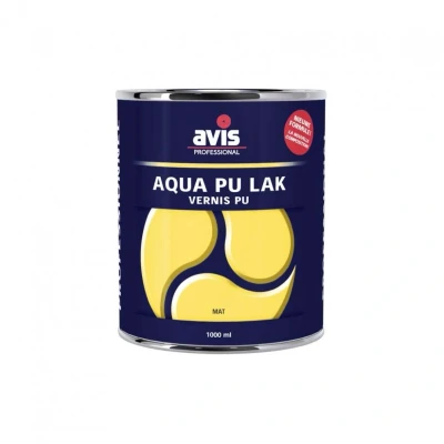 Afbeelding van Avis Aqua PU lak Zijdeglans 0,25 liter Blanke &amp; Beits