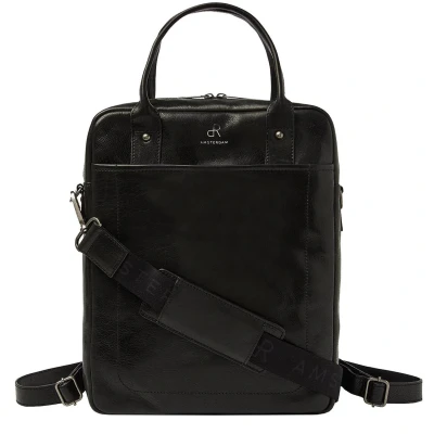 Afbeelding van dR Amsterdam Rugzak Milan 283757 Black