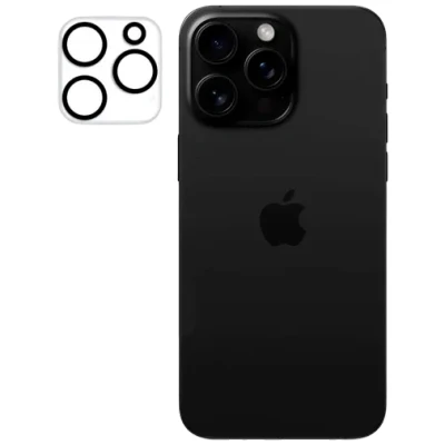 Afbeelding van Mobilize Screenprotector geschikt voor Apple iPhone 16 Pro Glazen Camera Lens Protector Case Friendly