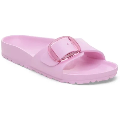 Afbeelding van Birkenstock Madrid BIG Buckle Narrow Badslippers, Dames, Maat: 37, Fondant pink Kunststof