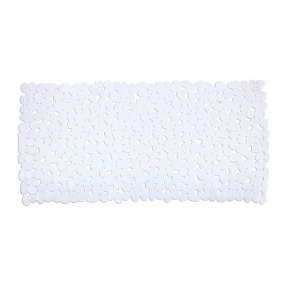 Afbeelding van WENKO Anti slip Badmat Paradise 71x36cm wit Antislipmat