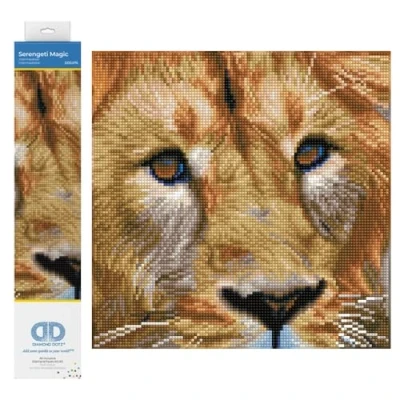 Afbeelding van Diamond Dotz Serengeti Magic Painting 11.236 30x30 cm