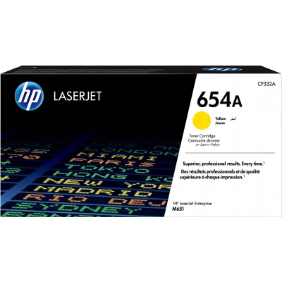 Afbeelding van HP 643A (Q5952A) geel LaserJet Tonercartridge